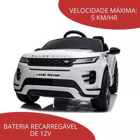 Mini Carro Elétrico Land Rover Evoque