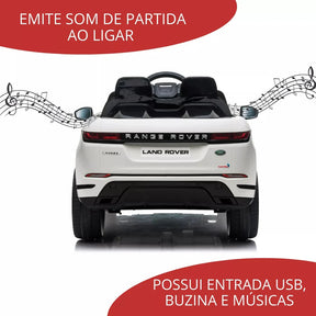 Mini Carro Elétrico Land Rover Evoque