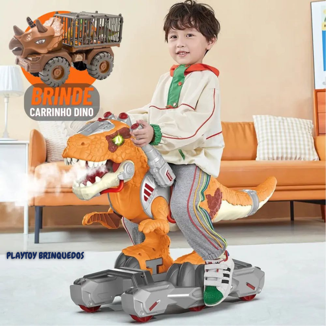 T-Rex Rider Kids + BRINDE carrinho Dino - PROMOÇÃO DE OUTUBRO !