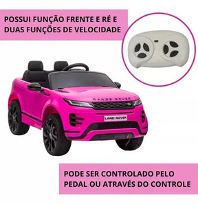 Mini Carro Elétrico Land Rover Evoque