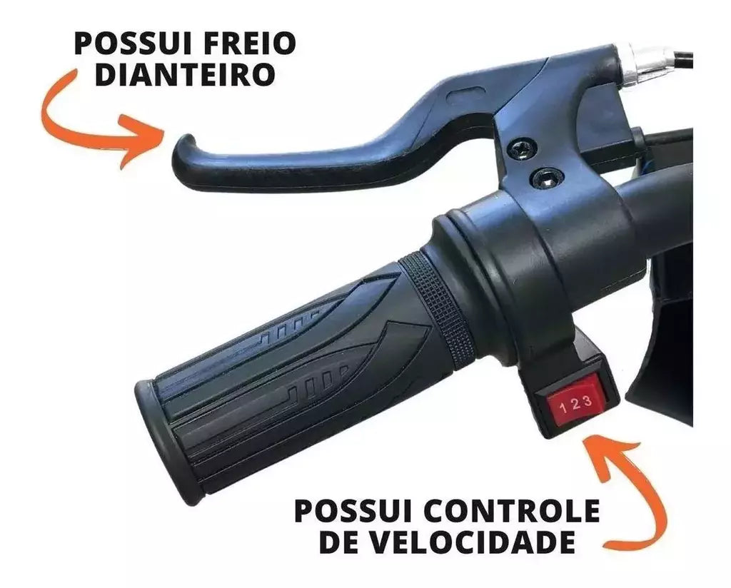 Triciclo Elétrico Drift para cianças + kit proteção - O PRESENTE PERFEITO - De R$799,00 POR APENAS $319,60