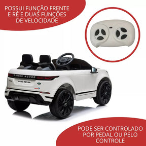 Mini Carro Elétrico Land Rover Evoque