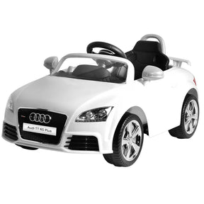 Carro Elétrico Audi TT RS 12V Branco c/ Controle Remoto