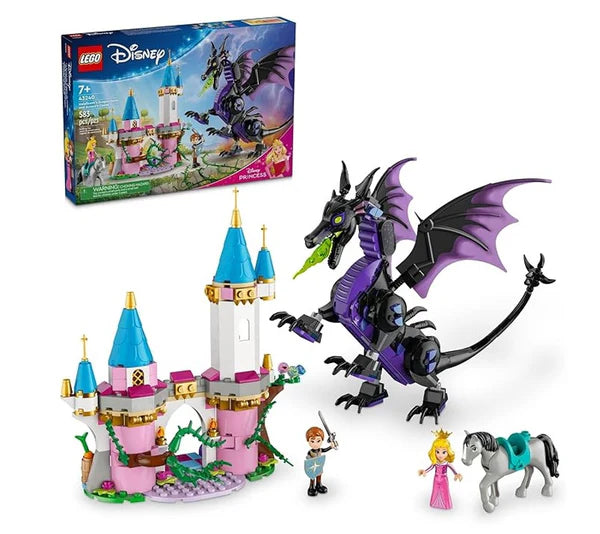 Lego Disney Forma de Dragão da Malévola - 43240