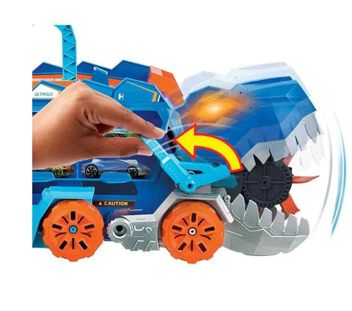 Pista Hot Wheels City Super Reboque T-Rex Ultimate - Mattel