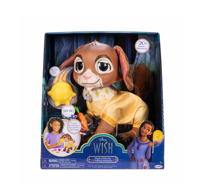 Boneco Interativo Valentino Com Luz e Som Wish - Sunny