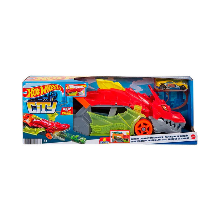 Hot Wheels City - Reboque de Dragão