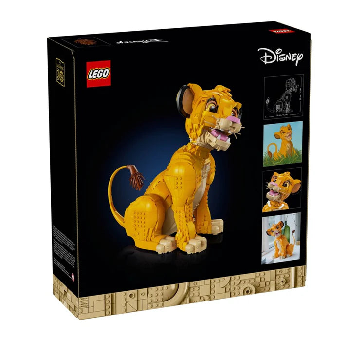 Lego Disney O Rei Leão Simba Jovem - 43247