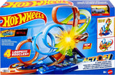 Hot Wheels Pista Action Voltas E Colisões Desafiadoras - HXR70 Mattel