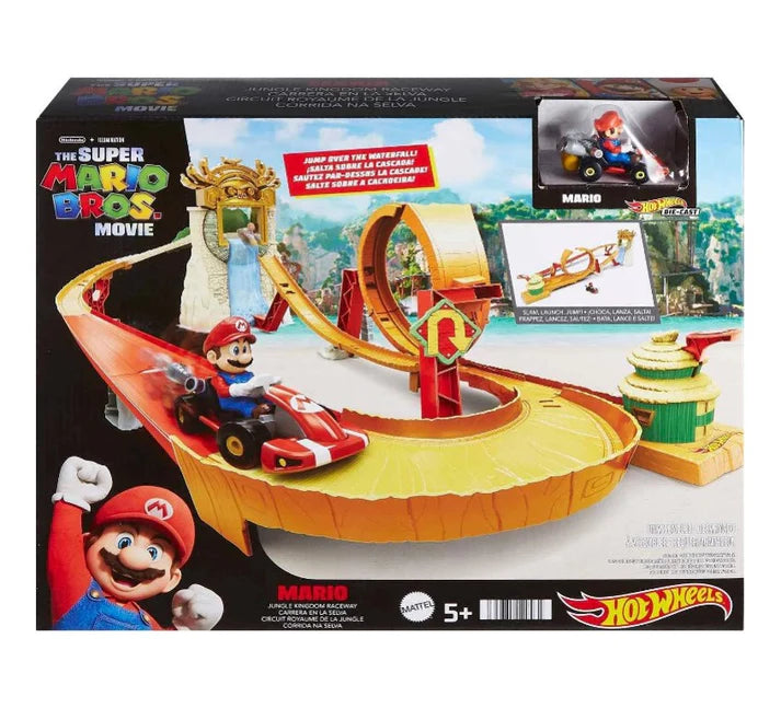 Pista Hot Wheels Mario Kart Corrida na Selva - Mattel